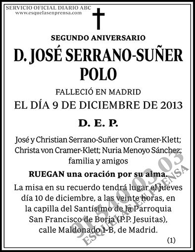 José Serrano-Suñer Polo